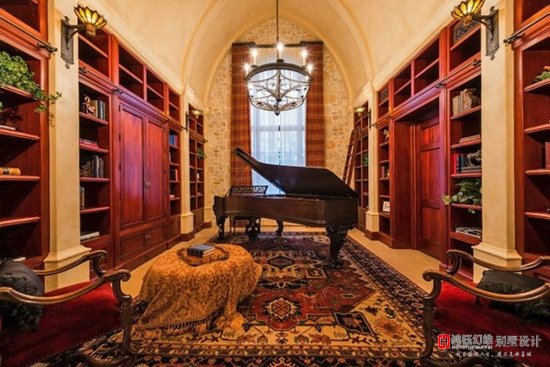 美國(guó)別墅裝修 豪華歐式別墅裝修效果圖